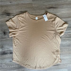 Old Navy ribbed cropped active top